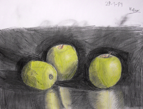 Mateo, Bodegón, enero 2014